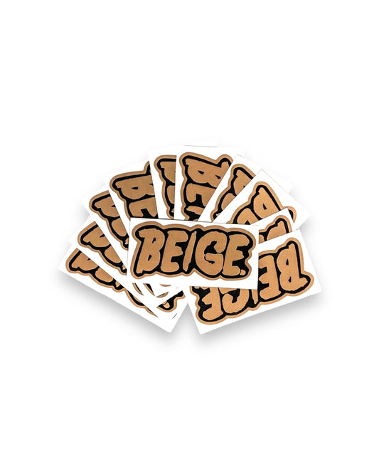 Pebble Sticker - Tan