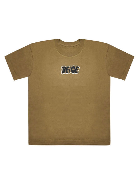 PEBBLE GUY TEE - Tan