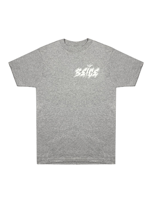 BEIGE & REVIZE TEE - HEATHER