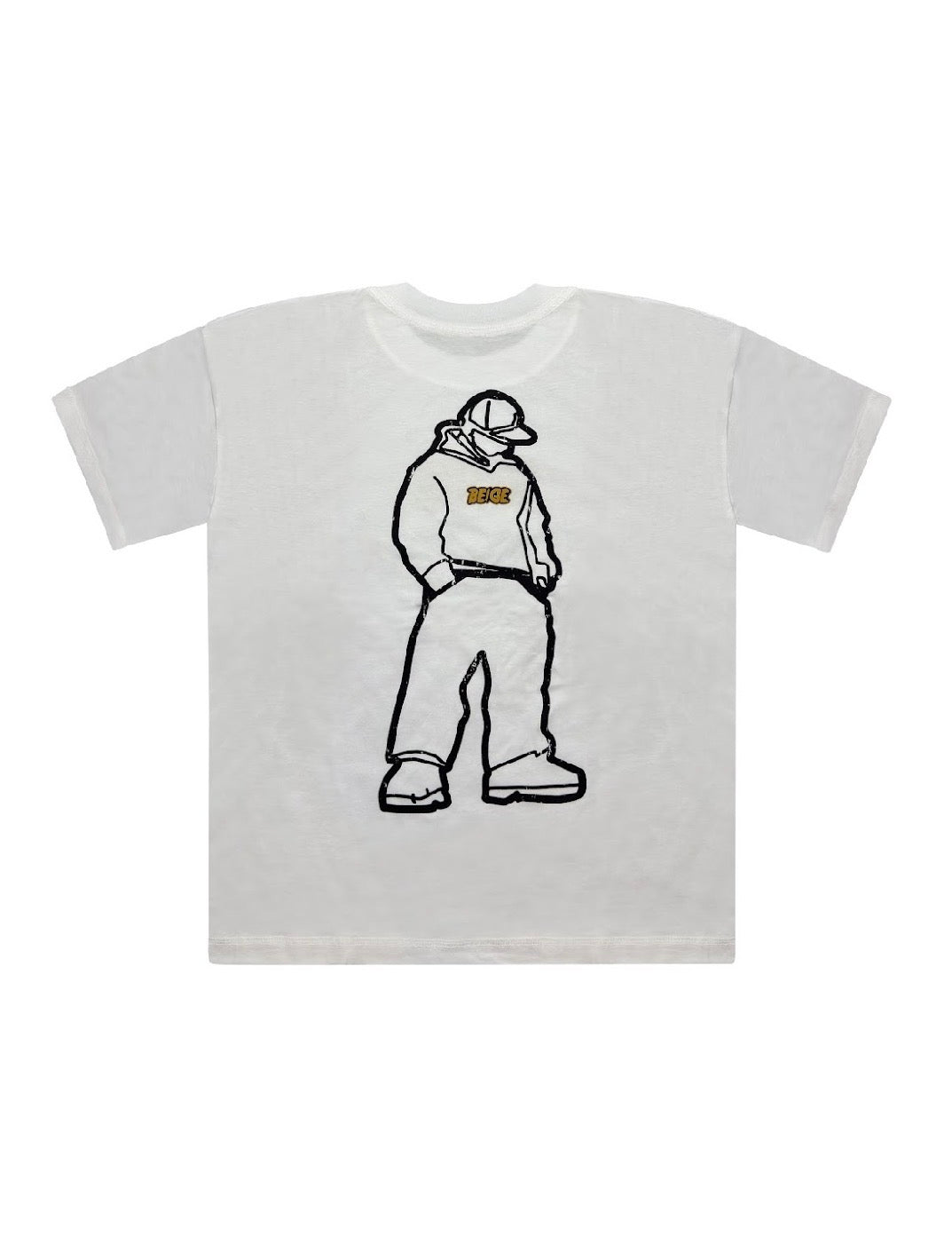 PEBBLE GUY TEE - White