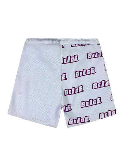 Moto V1 Mesh Shorts - White